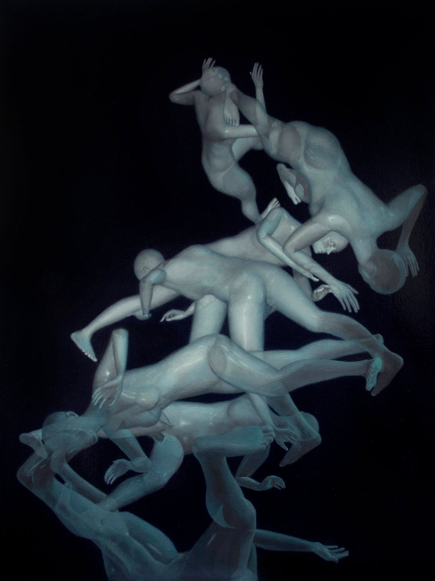 Original Painting: "Seven Rungs on the Ladder of Virtue" (Available)