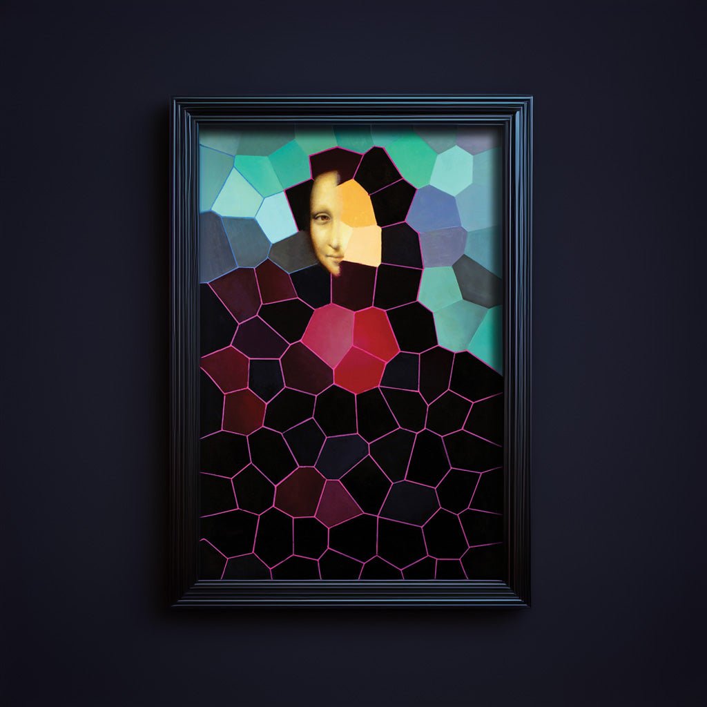 Original abstract painting for sale: "Mona" - Marcus Callum Artist