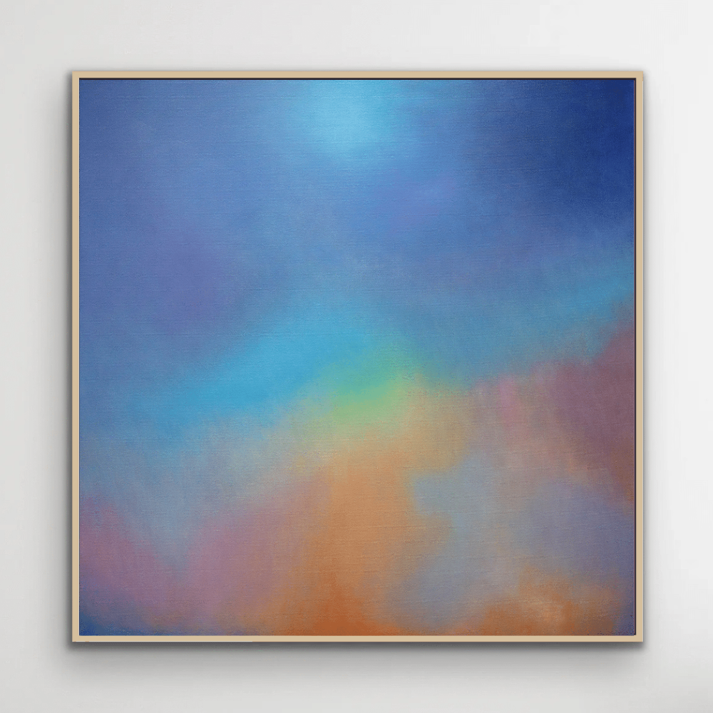 Fine Art Print for sale: "Aura Aurora" in natural frame by Marcus Callum Artist