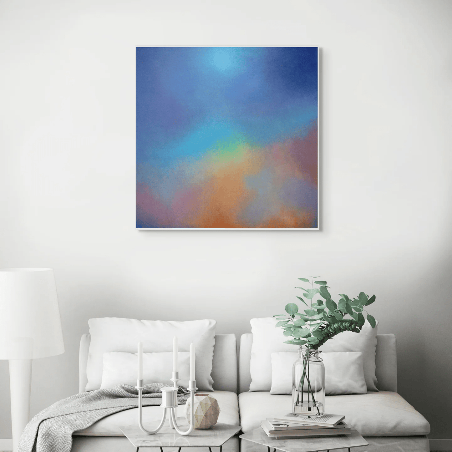 Fine Art Print for sale: "Aura Aurora" on a white wall by Marcus Callum Artist