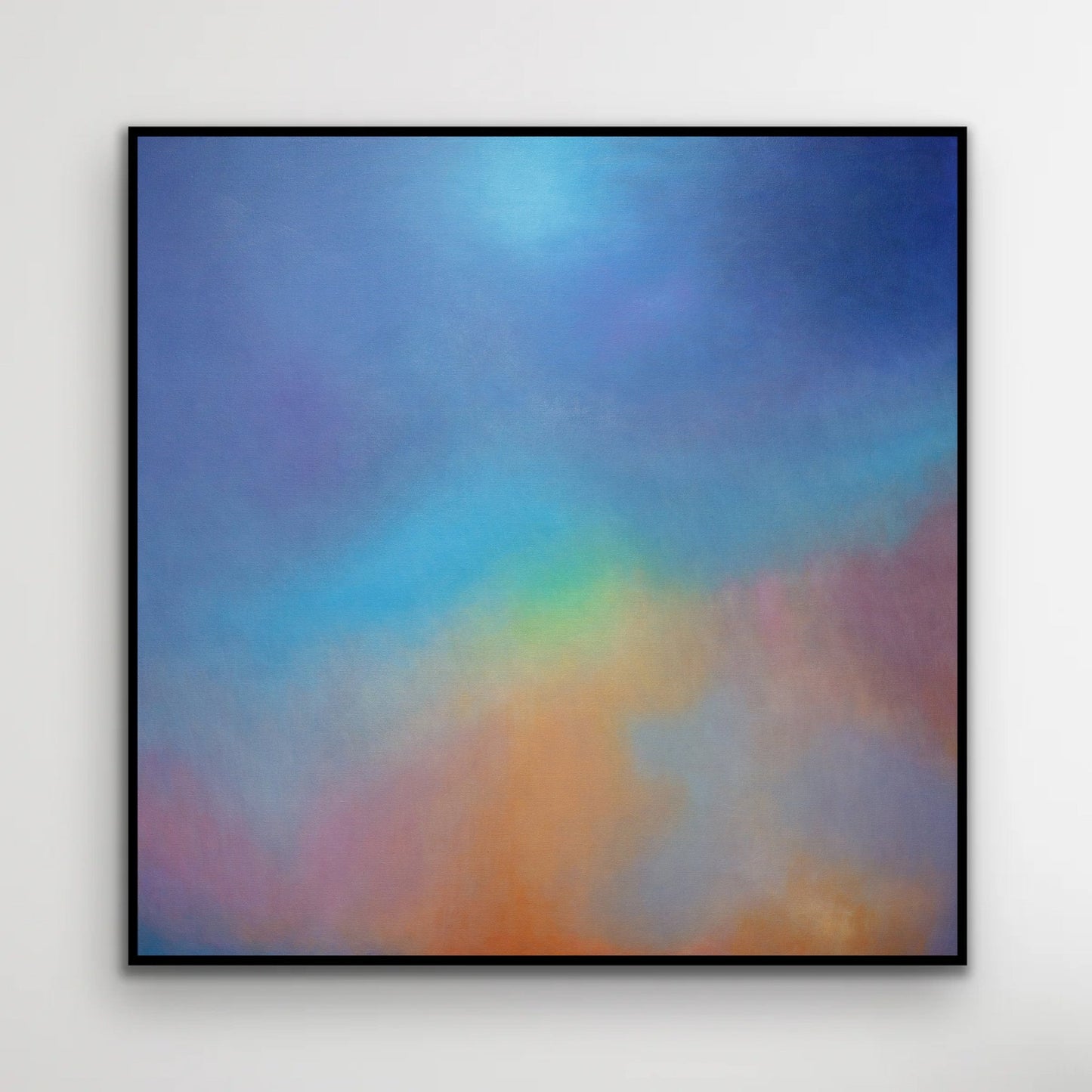 Fine Art Print for sale: "Aura Aurora" - on a white wall in a black frame by Marcus Callum Artist 