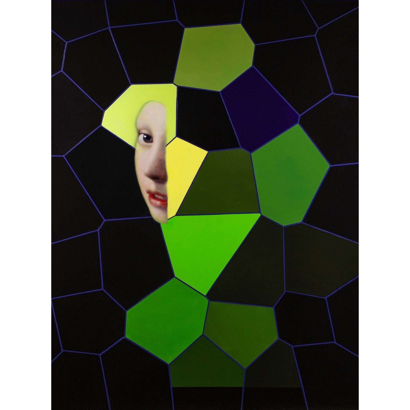 Abstract Fine Art Prints by award winning artist: "Girl" - Marcus Callum ArtistFine Art Print: "Girl"