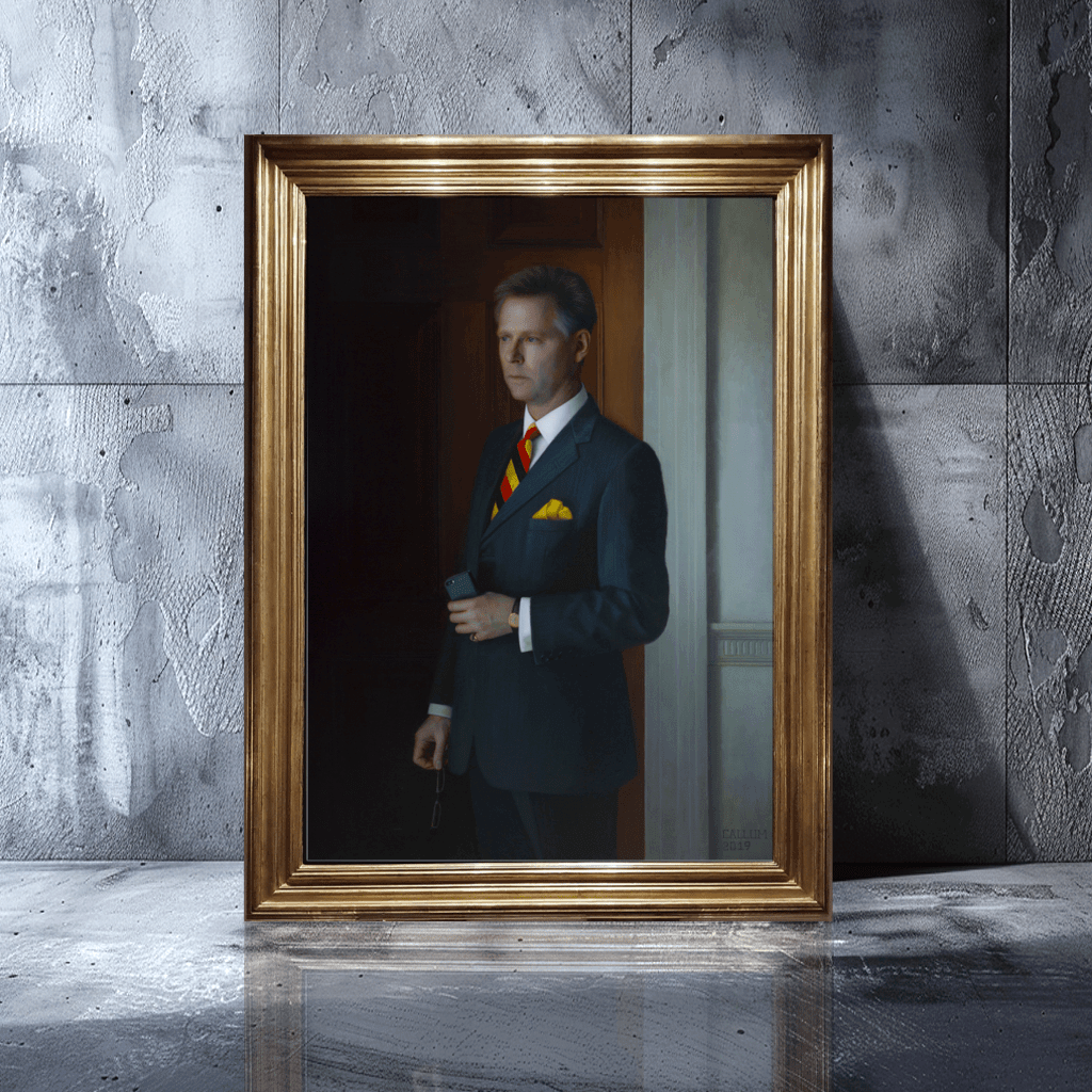 Artist Callum 'Kenelm': Fine Art Portrait Commission – Marcus Callum Artist