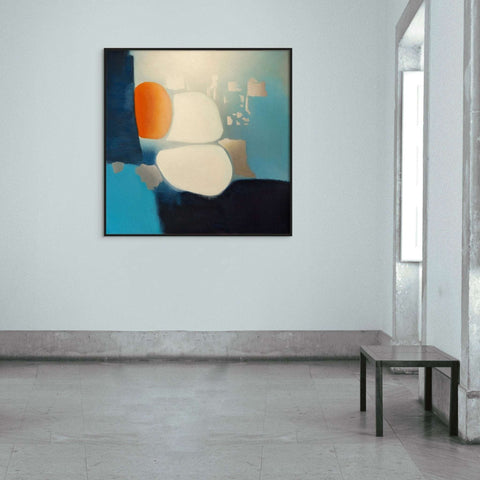 'Morning': Large abstract paintings for sale – Marcus Callum Artist