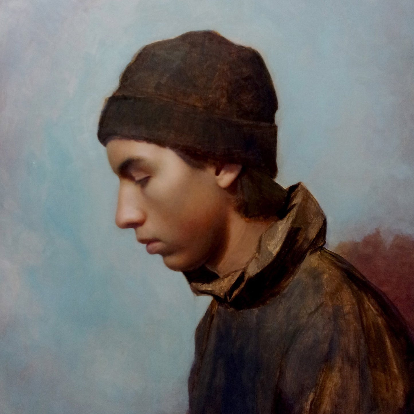 Commission a portrait artist, original oil painting "Sebastian III" by Marcus Callum Artist